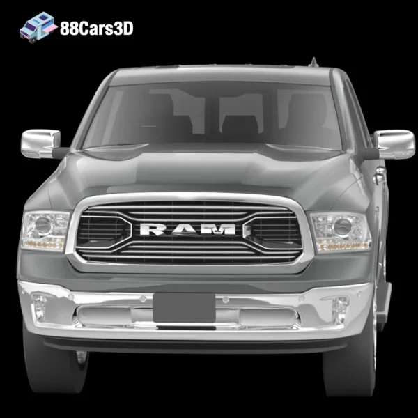 Dodge_RAM_1500_Laramie_Limited_2015_006 Dodge Ram 1500 Laramie Limited 3D Model Luxury Pickup for Rendering