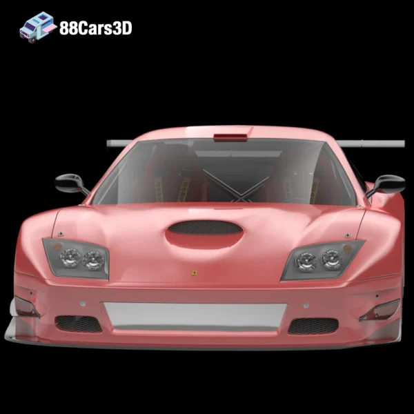Ferrari 575 Modena 3D Model Luxury Sports Car for Rendering
