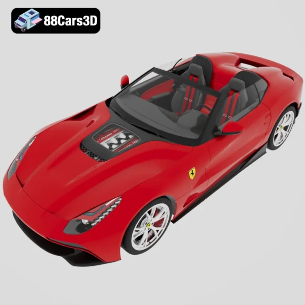 Ferrari_F12_TRS_Roadster_2015-004 Ferrari F12 TRS Roadster 2025 3D Model Luxury Roadster for Rendering