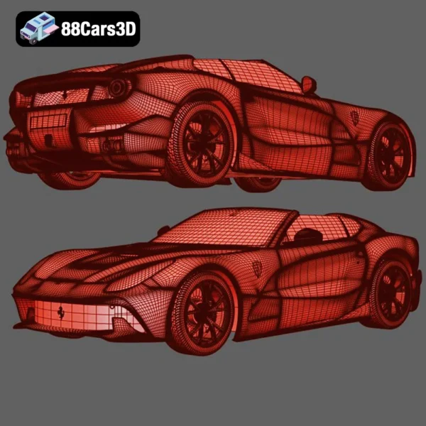 Ferrari_F12_TRS_Roadster_2015-008 Ferrari F12 TRS Roadster 2025 3D Model Luxury Roadster for Rendering