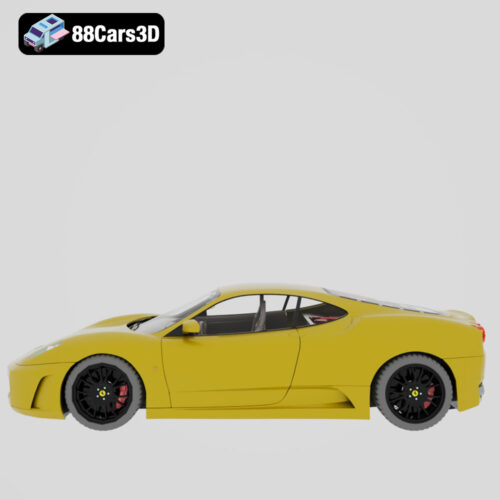Ferrari_F430-002 Ferrari F430 3D Model Italian Sports Car