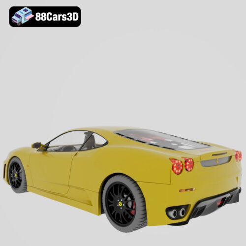 Ferrari_F430-003 Ferrari F430 3D Model Italian Sports Car