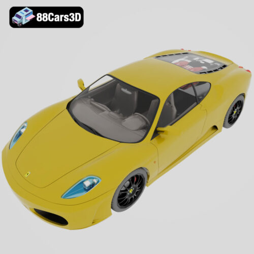 Ferrari_F430-004 Ferrari F430 3D Model Italian Sports Car