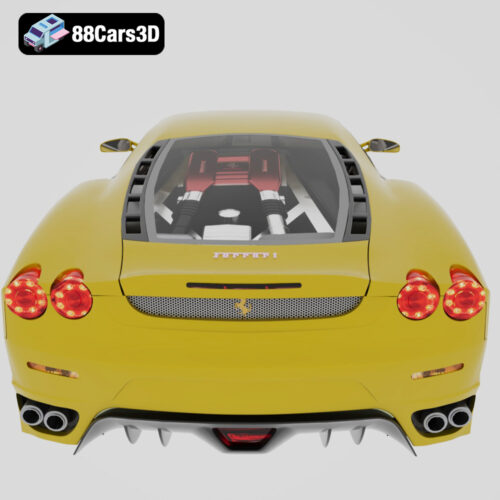 Ferrari_F430-006 Ferrari F430 3D Model Italian Sports Car