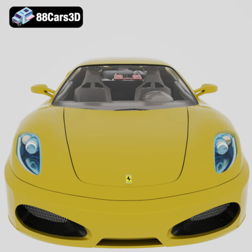 Ferrari_F430-007 Ferrari F430 3D Model Italian Sports Car