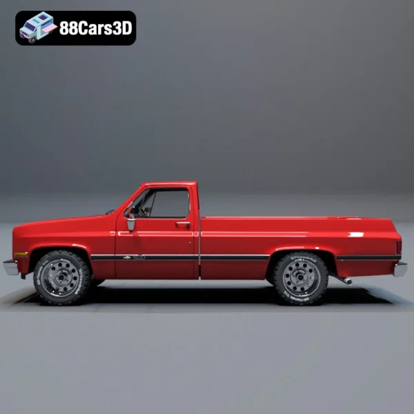 Ford Coupe Chevrolet CK 1939 3D Model Classic Car