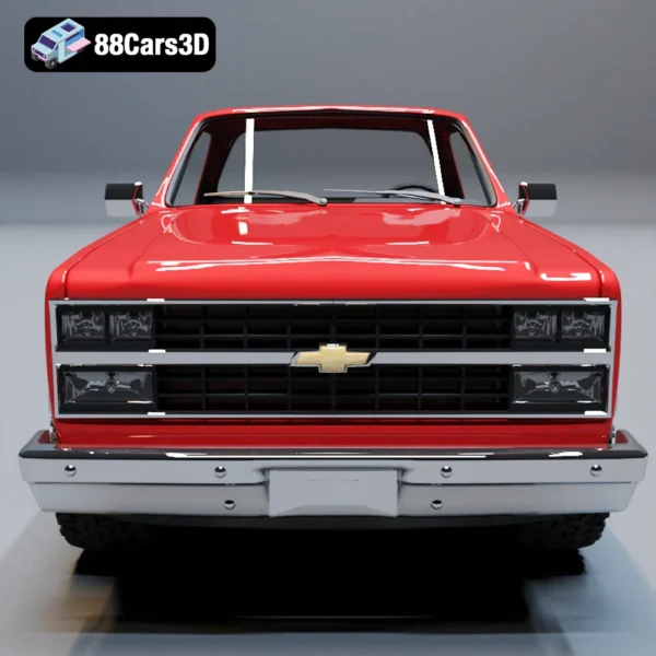 Ford Coupe Chevrolet CK 1939 3D Model Classic Car