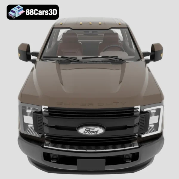 Ford_F_(Mk13)_SuperDuty_250_SuperCab_XLT-006 Ford F SuperDuty 250 SuperCab XLT 3D Model Heavy-Duty Pickup Truck
