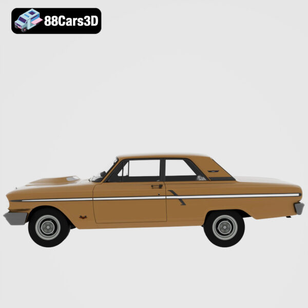 Ford_Fairlane_Thunderbolt_1964-002 Ford Fairlane Thunderbolt 1964 3D Model Factory Super Stock Drag Car
