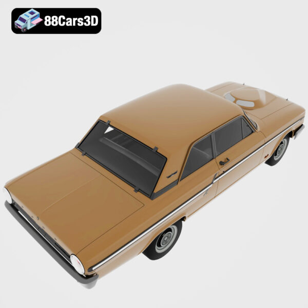 Ford_Fairlane_Thunderbolt_1964-005 Ford Fairlane Thunderbolt 1964 3D Model Factory Super Stock Drag Car