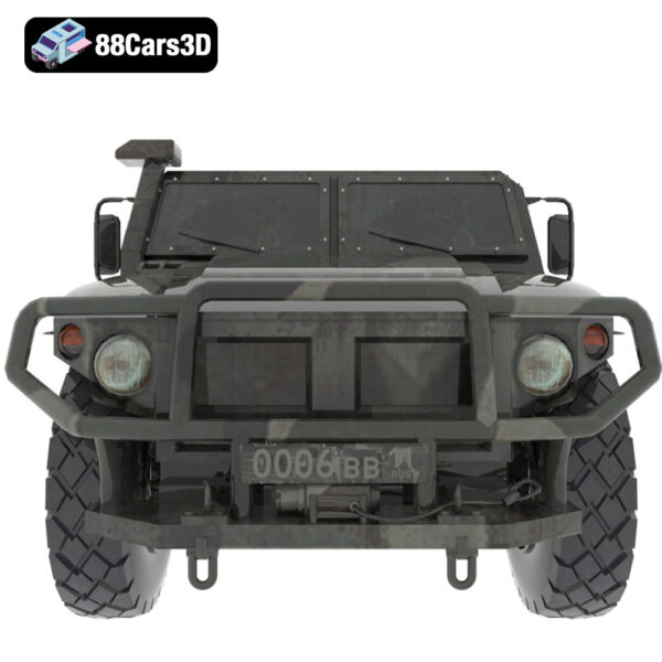Gazelle-Turbo-Diesel-007 Gazelle Turbo Diesel 3D Model Light Commercial Van