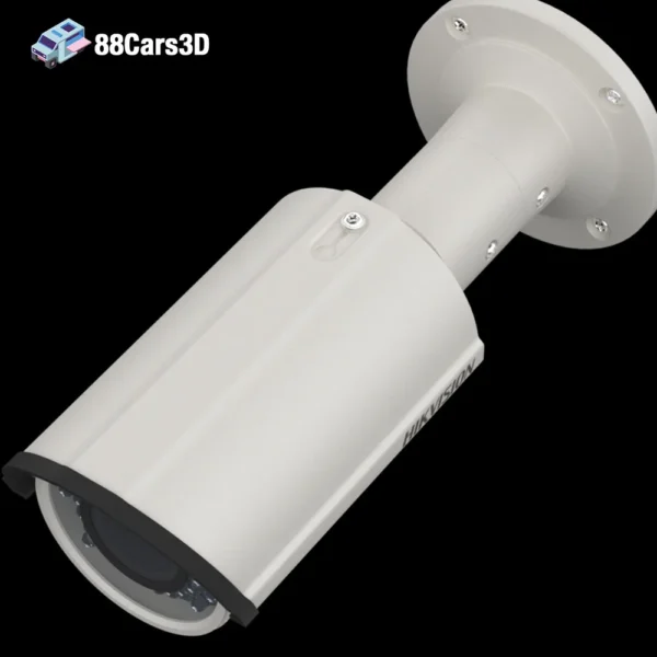 Hikvision 3D Model Security Camera System for Rendering
