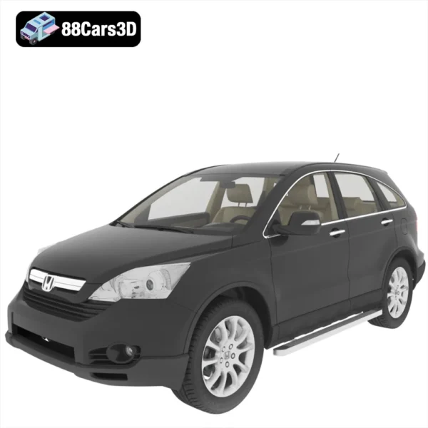 2011 Honda CR-V 3D Model Compact SUV for Rendering Simulation & Game Use