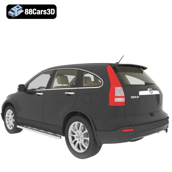2011 Honda CR-V 3D Model Compact SUV for Rendering Simulation & Game Use