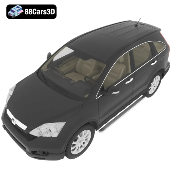 2011 Honda CR-V 3D Model Compact SUV for Rendering Simulation & Game Use