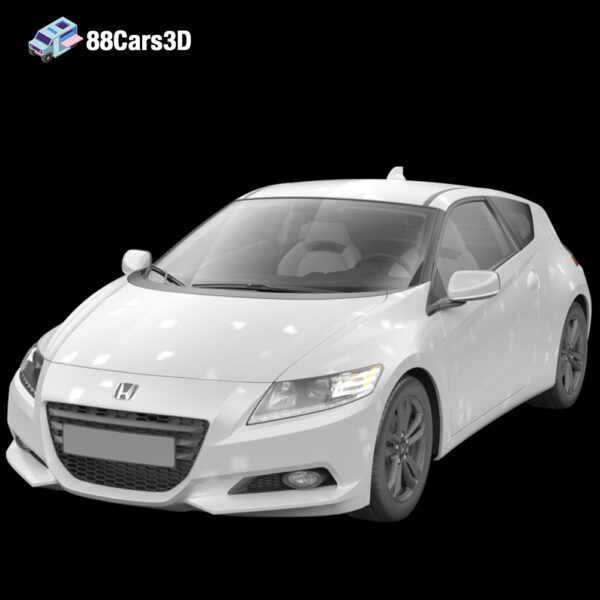 Honda CR-Z 3D Model Hybrid Sports Car