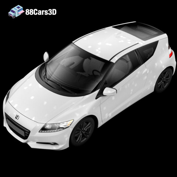 Honda CR-Z 3D Model Hybrid Sports Car