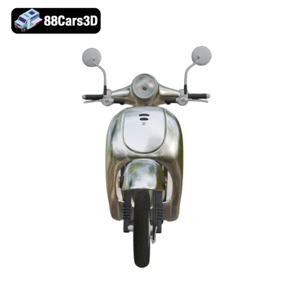 Honda Metropolitan 3D Model Classic Scooter for Rendering