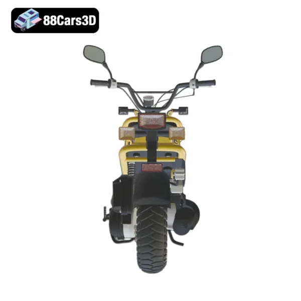 Honda Zoomer 50 3D Model Compact Scooter for Rendering