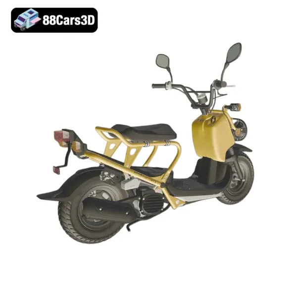 Honda Zoomer 50 3D Model Compact Scooter for Rendering
