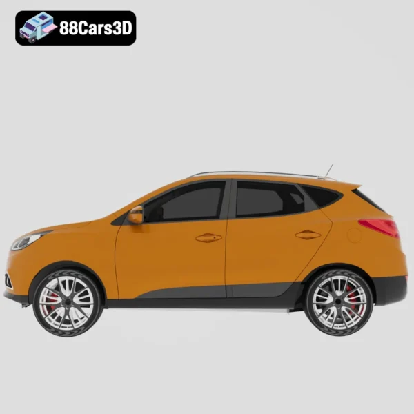 Hyundai ix35 2010 3D Model  Compact Crossover SUV