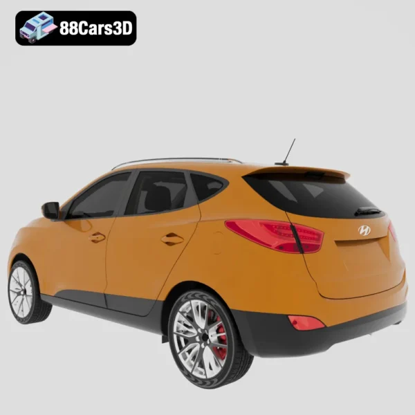 Hyundai ix35 2010 3D Model  Compact Crossover SUV
