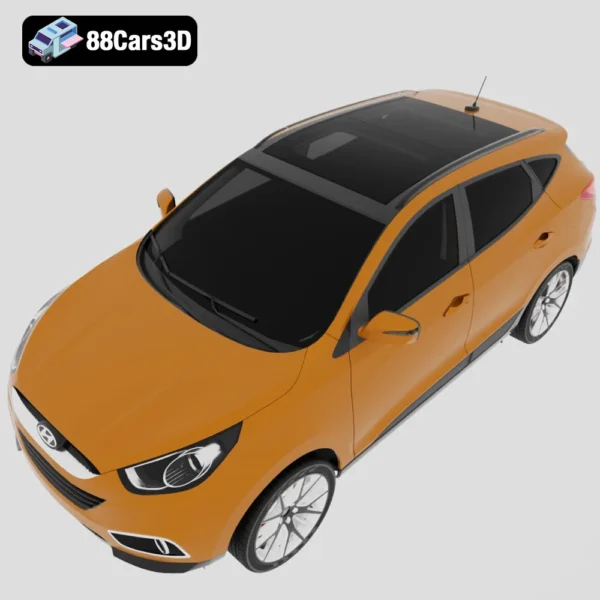 Hyundai ix35 2010 3D Model  Compact Crossover SUV