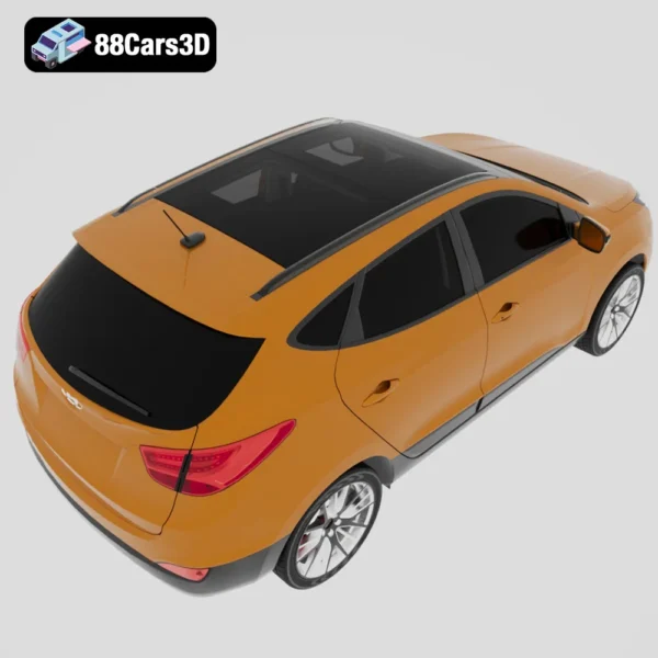 Hyundai ix35 2010 3D Model  Compact Crossover SUV