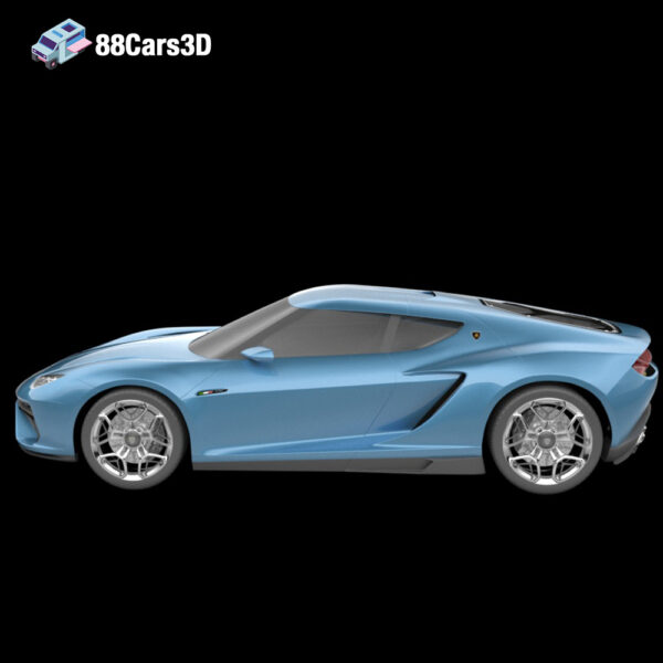 Lamborghini Asterion LPI910 4 Concept 2017 3D Model