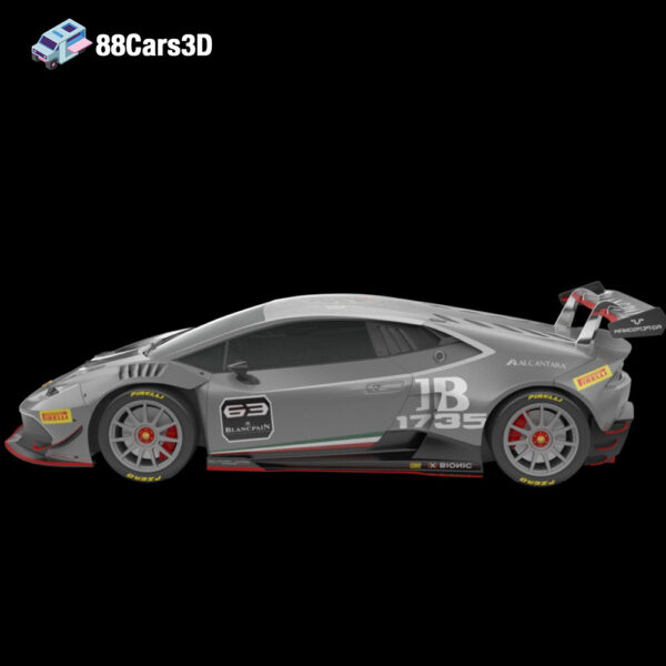 Lamborghini_Huracan_(LP_620-2)_003 Lamborghini Huracan LP 620 2 Super Trofeo 2014 3D Model One Make Race Car