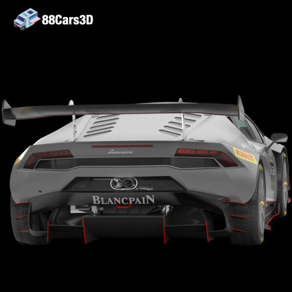 Lamborghini_Huracan_(LP_620-2)_007 Lamborghini Huracan LP 620 2 Super Trofeo 2014 3D Model One Make Race Car
