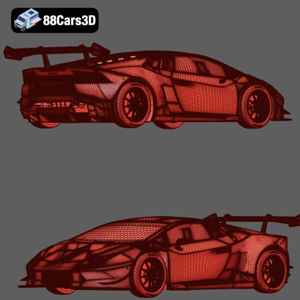 Lamborghini_Huracan_(LP_620-2)_008 Lamborghini Huracan LP 620 2 Super Trofeo 2014 3D Model One Make Race Car