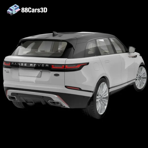 Land Rover Velar 2018 3D Model  Luxury Crossover SUV