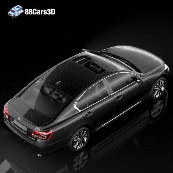 Lexus_GS-005 Lexus GS 3D Model Executive Sport Sedan