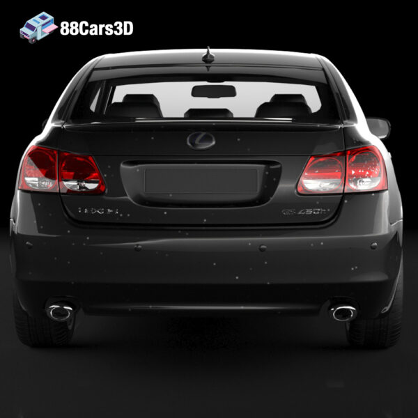 Lexus_GS-007 Lexus GS 3D Model Executive Sport Sedan