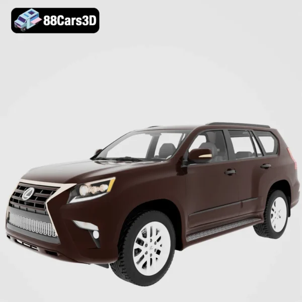 Lexus GX460 2014 max2009 3D Model Luxury SUV for Rendering