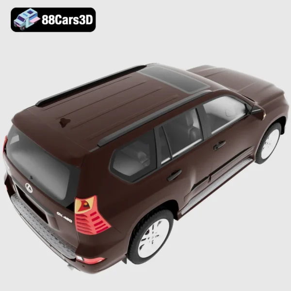 Lexus_GX460_2014_005 Lexus GX460 2014 max2009 3D Model Luxury SUV for Rendering