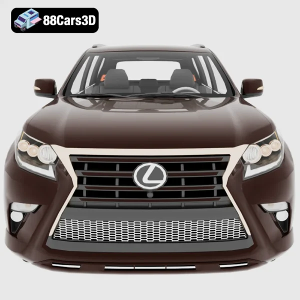 Lexus_GX460_2014_007 Lexus GX460 2014 max2009 3D Model Luxury SUV for Rendering