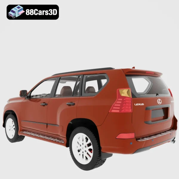 Lexus GX460 2014 3D Model Set  Luxury Off Road SUV