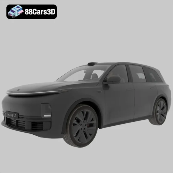 Li L9 for Wugar 3D Model Luxury SUV for Rendering