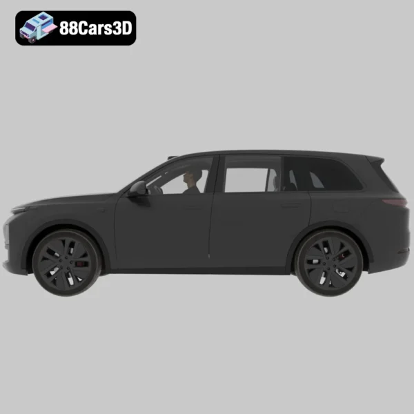 Li L9 for Wugar 3D Model Luxury SUV for Rendering