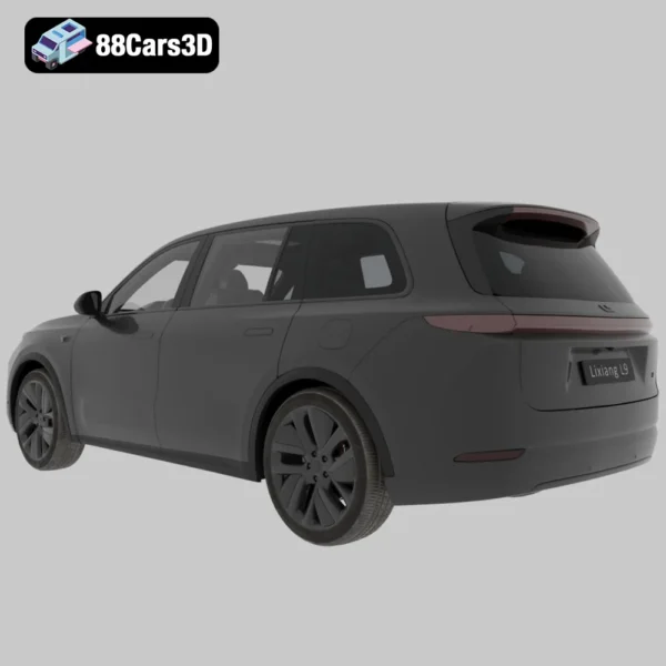 Li L9 for Wugar 3D Model Luxury SUV for Rendering