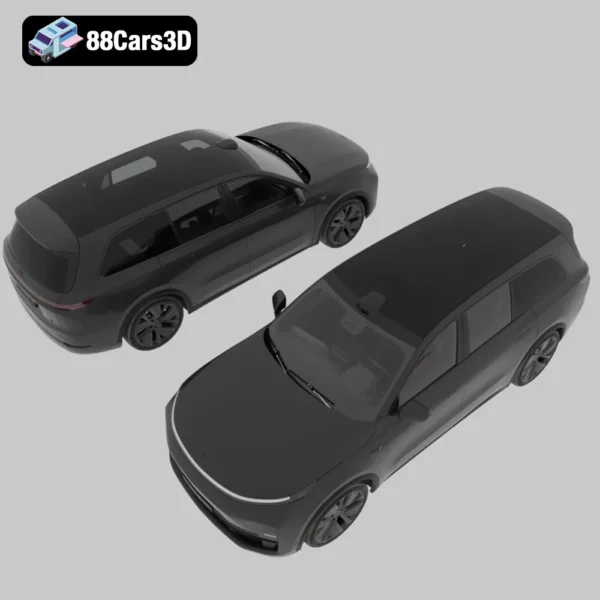 Li L9 for Wugar 3D Model Luxury SUV for Rendering