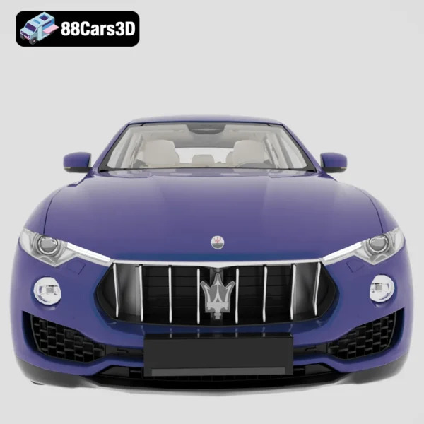 Maserati Levante 2017 3D Model  Luxury SUV