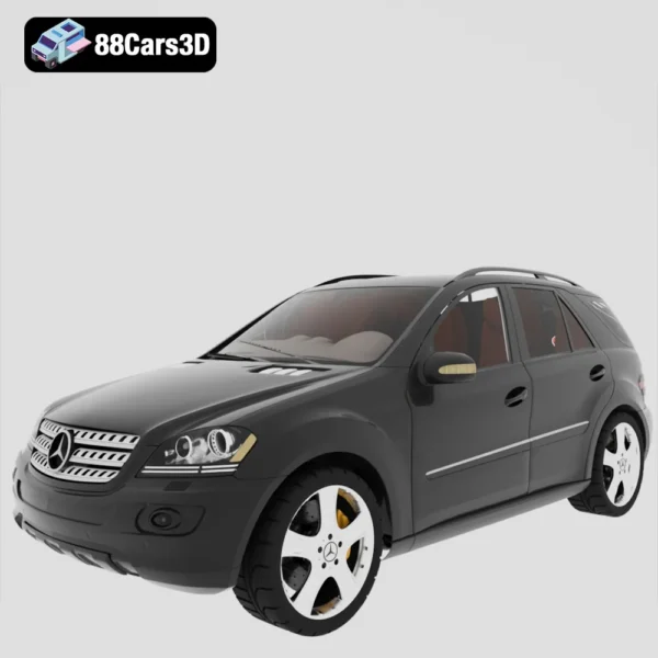 Mercedes-Benz ML350 3D Model  Luxury SUV