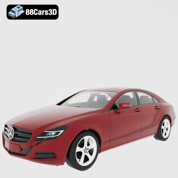 Mercedes CLS 2012 3D Model Executive Four Door Coupe