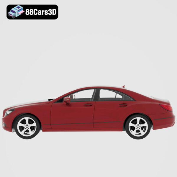 Mercedes CLS 2012 3D Model Executive Four Door Coupe
