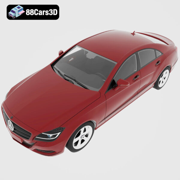 Mercedes CLS 2012 3D Model Executive Four Door Coupe