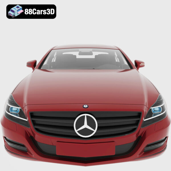 Mercedes CLS 2012 3D Model Executive Four Door Coupe