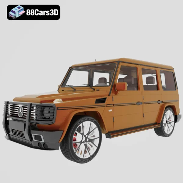 Mercedes G Class Gelandewagen 3D Model Iconic Luxury Off Road SUV